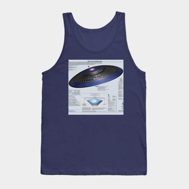 UFO Tank Top by AlienMirror